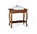Mini Lavabo com Cuba 1 Gaveta Pés Luiz XV Dália 3062 Linz - Imagem 1