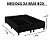 Base Box Casal MS BOX Suede 158X188 - Imagem 3