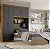 Guarda Roupa Advantage 4P 3G c/Cama Baú 1214 Batrol - Imagem 1