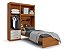 Guarda Roupa Advantage 4P 3G c/Cama Baú 1214 Batrol - Imagem 2