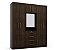 Guarda Roupa Advantage 7P 4G c/Espelho 1217 Batrol - Imagem 2