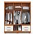 GUARDA ROUPA PRIMACY 6 PORTAS E 4 GAVETAS BATROL COD:1197 - Imagem 3