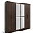 Guarda Roupa Supreme Batrol c/esp 6pts 4gav COD:1207 - Imagem 2