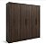 Guarda Roupa Batrol s/esp 6pot 4gav Supreme 2,34m COD:1207 - Imagem 3