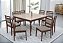 MESA KARINE 1,40 C/ 8 CADEIRAS LIZ FLAMINGO - Imagem 1