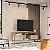 Rack Esmeralda Linea 1,80 Nature / Off White Tv até 70 Polegadas - Imagem 1
