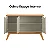 Buffet 3 Portas Prism Patrimar Off White/Cinamomo *PRONTA ENTREGA* - Imagem 3