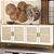 Buffet Andorra 1.72m Cor: Off-White/Nogueira 47532 EDN - Imagem 1
