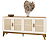 Buffet Andorra 1.72m Cor: Off-White/Nogueira 47532 EDN - Imagem 3
