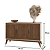 Buffet Sierra 1.30m Cor: Nogueira/Off-White 48334 EDN - Imagem 3