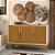 Buffet Sierra 1.30m Cor: Cedro/Off-White 48434 EDN - Imagem 1