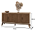 Buffet Sierra 1.72m Cor: Nogueira/Off-White 48335 EDN - Imagem 1