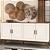 Buffet Sierra 1.72m Cor: Off-White/Nogueira 48235 EDN - Imagem 1