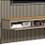 Painel Ripado Modular 2.6 com Nicho Curvo e Prateleira com LED - Imagem 3