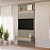Painel Ripado Modular 1,4 com Nicho Curvo e Prateleira com LED - Imagem 1