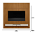 Painel Ripado Modular 2.6 + Nicho 2.2 + Prateleira 2.2 Linea - Imagem 6