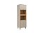 Modulo Torre Quente 70cm 100% MDF Allure Linea Brasil - Imagem 1