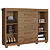 Cômoda Havana 5 Gavetas 2 Portas 100% MDF Legno Barreto Lonçarcci - Imagem 2