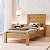 Cama Solteiro Amsterdã 100% MDF Cinamomo Barreto Lonçarcci - Imagem 1