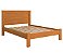 Cama Casal Amsterdã 100% MDF Nature Barreto Lonçarcci - Imagem 2