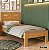 Cama Solteiro Roma 100% MDF Cinamomo/Off-White Barreto Lonçarcci - Imagem 1