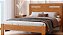 Cama Casal Roma 100% MDF Nature/Off-White Barreto Lonçarcci - Imagem 2