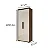 0020.03 BARRETO MULTIUSO DUBLIN 2 PORTAS LEGNO/OFF WHITE - Imagem 4