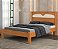 0016.05 BARRETO CAMA CASAL AMSTERDA NATURE/OFF WHITE - Imagem 1