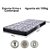 44924 PASSALACQUA COLCHAO SUPERCOIL STYLE D33 14CM X 1,88M X 78CM - Imagem 1