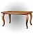 Mesa de Jantar em Madeira maciça da linha Sofisticare - Realce - Imagem 1