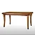 Mesa de Jantar em Madeira maciça da linha Inova Realce - Imagem 1