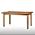 Mesa de Jantar em Madeira maciça da linha Linea - Realce - Imagem 1