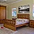 Cama de Casal em Madeira maciça da linha Itália - Realce Ref: 4702 - Imagem 1