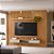 810010157 LINEA PAINEL RIPADO MODULAR 3,0 (2500MM)+NICHO 2,2+PRATELEIRA 2,2 250X297X36 - Imagem 1