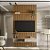 810010153 LINEA PAINEL RIPADO MODULAR 1,4 (2500MM)+NICHO 1,4+PRATELEIRA 1,4 250X141X36 - Imagem 1