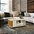 024891 EDN MESA CENTRO PRATICA OFF WHITE/CEDRO 17955 - Imagem 1