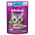 Ração Úmida para Gatos Adultos (+1 ano) Whiskas Sachê - Sabor Atum ao Molho - 85g - Imagem 1