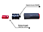 SNAP-T Silencador de engate rapido com Flash Raider - Imagem 4