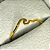 Anel Dourado Onda - Imagem 2