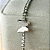 Pulseira Prateada Borboleta Cravejada - Imagem 1