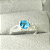 Anel Zircônia Redondo Azul Claro - Prata 925 - Imagem 2