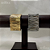Bracelete Quadrado Robusto Texturizado - Ouro - Imagem 4