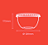 Pote BOWL Prafesta 500ML C/Sobretampa CX:12X20  C/240UN - Imagem 2