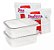 Pote Retangular Prafesta 250ML C/Tampa 24Un - Imagem 1