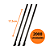 Canudo Mexedor Strawplast Preto 06mm Com 2000 Unidades - Imagem 2