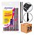 Canudo Mexedor Strawplast Preto 06mm Com 2000 Unidades - Imagem 1
