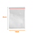 Saco para Freezer Clean Zip 18x23cm com 15un - Imagem 2
