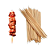 Espeto de Bambu Bompack 25cm com 1.000 Unidades - Imagem 3
