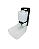 Dispenser para Sabonete Líquido ou Gel Fortcom 450ml Branco - Imagem 2