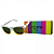 Óculos de Sol Polarizado UV 400 WHITE TU-TON AMARELO - Imagem 1